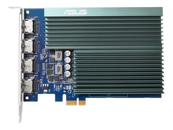 ASUS GT730-4H-SL-2GD5 2GB Svart, Blå