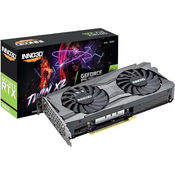 Inno3D GeForce RTX 3060 TWIN X2 8GB Svart