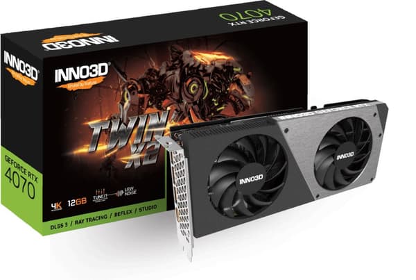 Inno3D GeForce RTX 4070 TWIN X2 12GB