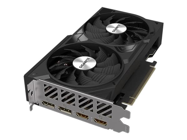 Gigabyte GeForce RTX 4060 Ti WINDFORCE OC 8G - Grafikkort - GeForce RTX 4060 Ti - 8 GB GDDR6 - PCIe 4.0 - 2 x HDMI, 2 x DisplayPort Svart