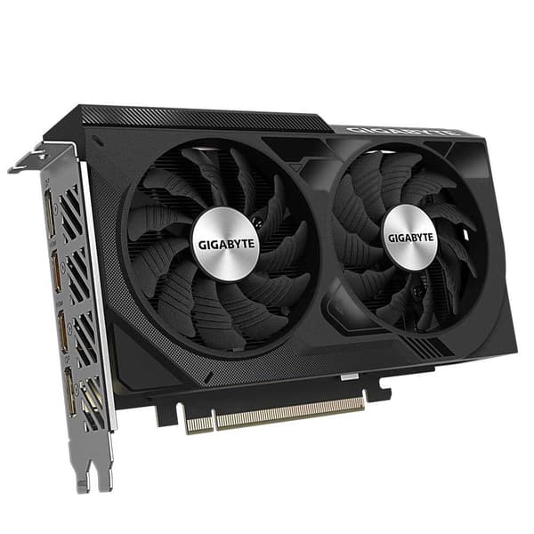 Gigabyte Näytönohjain Rtx 4060 Windforce Oc 8gb Gddr6 Hopeinen