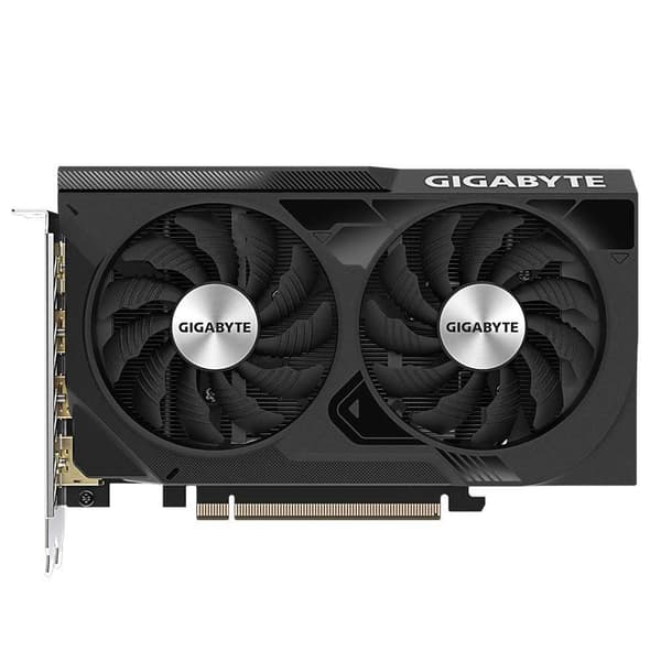 Gigabyte Näytönohjain Rtx 4060 Windforce Oc 8gb Gddr6 Hopeinen musta