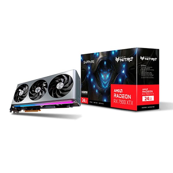 Sapphire Grafikkort Radeon Rx 7900 Xtx Gaming Oc Vapor X 24gb Gddr6 Silver