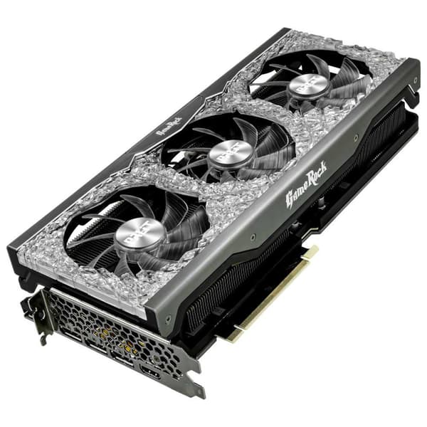 Palit Grafikkort Geforce Rtx 3090 Gamerock 24gb Gddr6x Sort