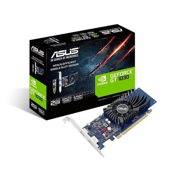 Asus Näytönohjain Geforce Gt 1030 2gb Gddr5 Sininen,Hopeinen