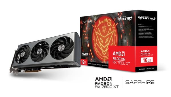 SAPPHIRE Radeon RX 7800 XT NITRO+ GAMING OC 16GB GDDR6 grafikkort