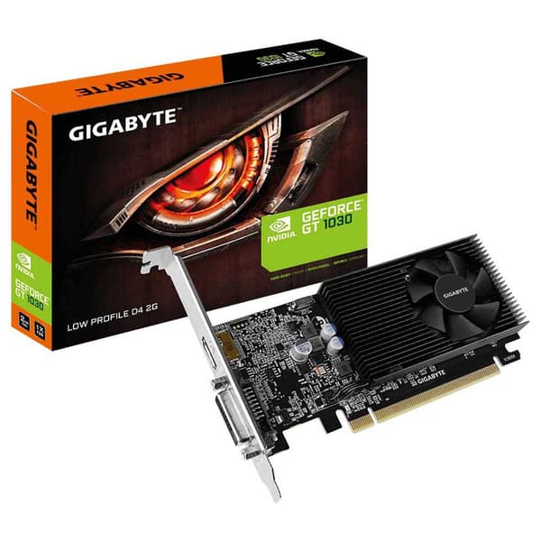 Gigabyte Näytönohjain Gv-n1030d4-2gl Gt 1030 2gb Musta musta