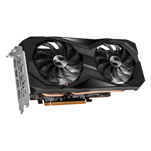 Asrock Näytönohjain Challenger Rx 7600 8gb Gddr6 Hopeinen