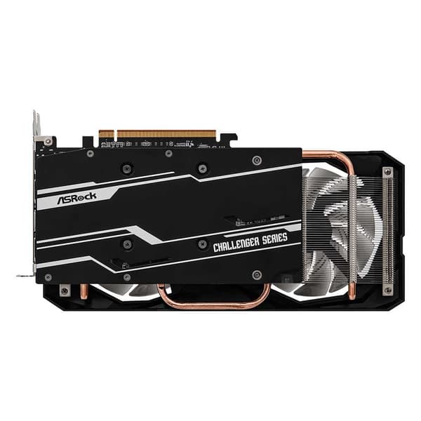 Asrock Näytönohjain Challenger Rx 7600 8gb Gddr6 Hopeinen