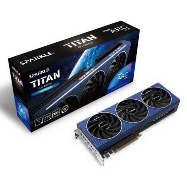 Sparkle Grafikkort Arc A770 Titan Oc 16gb Gddr6 Transparent Sort, Blå