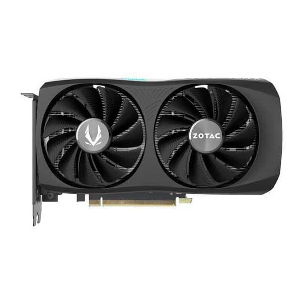 Zotac Näytönohjain Rtx 4060 Ti Twin Edge Oc 8gb Gddr6 Hopeinen musta