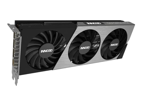 Inno3D GeForce RTX 4070 SUPER X3 OC - Grafikkort - GeForce RTX 4070 Super - 12 GB GDDR6X - 3 x DisplayPort - boks Sort, Grå