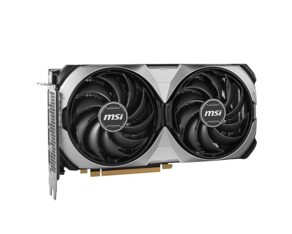 MSI GeForce RTX 4070 SUPER 12G VENTUS 2X OC - Grafikkort - GeForce RTX 4070 Super - 12 GB GDDR6X - PCIe 4.0 - 3 x DisplayPort, HDMI - låda