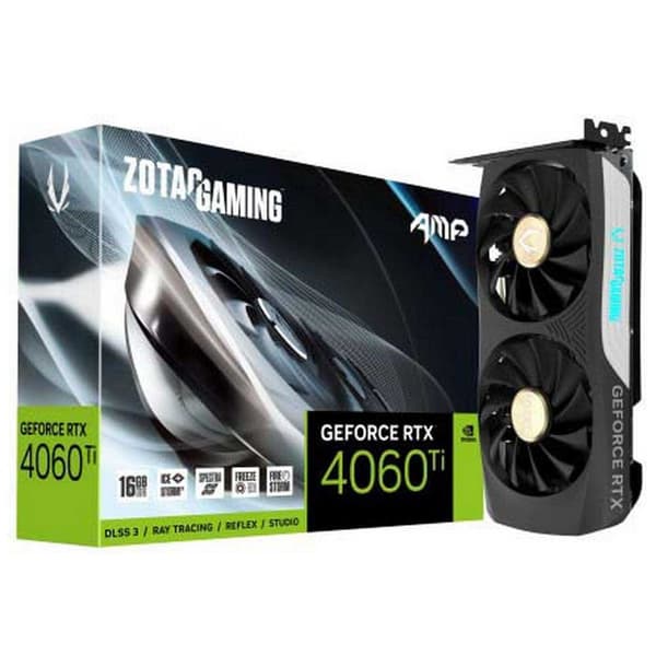 Zotac Grafikkort Gaming Geforce Rtx 4060 Ti 16gb Gddr6x
