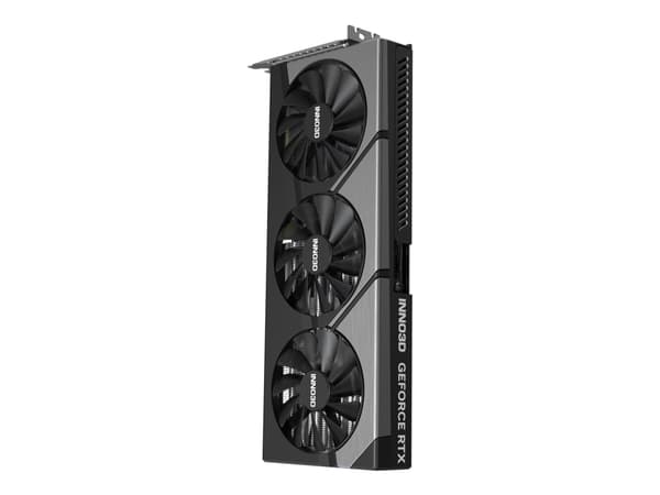 Inno3D GeForce RTX 4080 SUPER X3 - Grafikkort - NVIDIA GeForce RTX 4080 SUPER - 16 GB GDDR6X - PCIe 4.0 x16 - HDMI, 3 x DisplayPort Sort, Grå