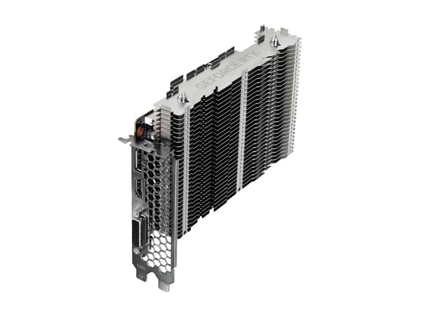 Palit GeForce RTX 3050 KalmX 6GB - Grafikkort - GF RTX 3050 - 6 GB GDDR6 - PCIe 4.0 - HDMI, DVI, DisplayPort - uten vifte