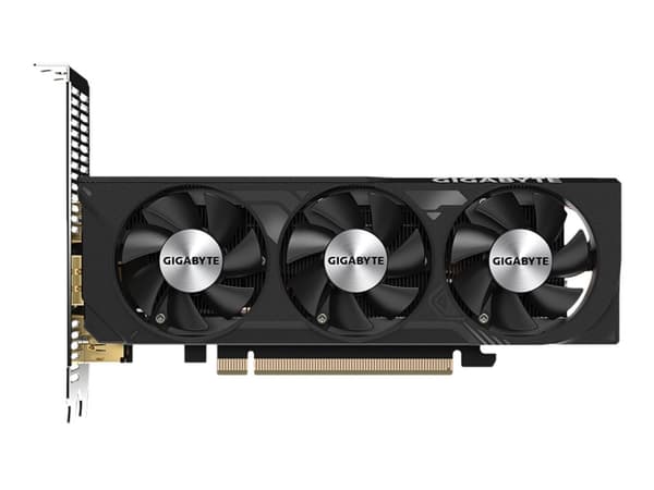 Gigabyte GeForce RTX 4060 8G - OC Edition - grafikkort - GeForce RTX 4060 - 8 GB GDDR6 - PCIe 4.0 lav profil - 2 x DisplayPort, 2 x HDMI - boks Sort