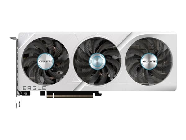 Gigabyte GeForce RTX 4060 Ti EAGLE OC ICE 8G - Grafikkort - GeForce RTX 4060 Ti - 8 GB GDDR6 - PCIe 4.0 - 2 x DisplayPort, 2 x HDMI Hvit