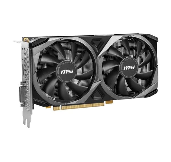 Grafikkort MSI Nvidia Geforce rtx 3050 (8 gb, gddr6, 128 bit, pcie 4.0 8x, dual slot fansink, 1xdvi-d, 1xhdmi)