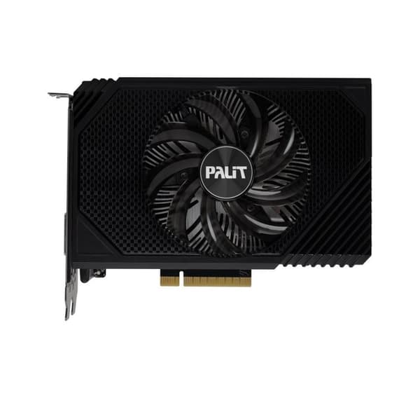 Näytönohjain PALIT NVIDIA GeForce RTX 3050 (8 Gt, GDDR6, 128 bittiä, PCIE 4.0 16x, GPU 1552 MHz, Dual Slot Fansink, 1xDVI-D)