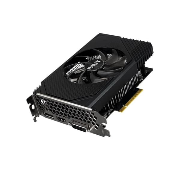 Näytönohjain PALIT NVIDIA GeForce RTX 3050 (8 Gt, GDDR6, 128 bittiä, PCIE 4.0 16x, GPU 1552 MHz, Dual Slot Fansink, 1xDVI-D)