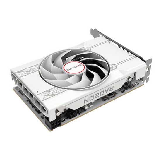 Sapphire Grafikkort Rx 6500xt Pure Gaming Oc 4gb Gddr6 Silver