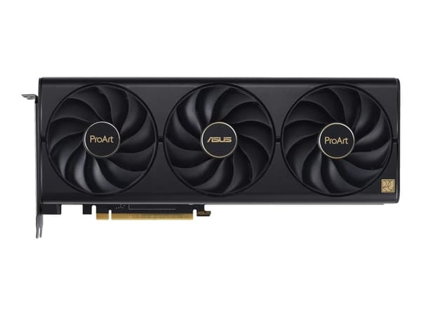 ASUS ProArt -RTX4080S-O16G, GeForce RTX 4080 SUPER, 16 GB, GDDR6X, 256 Bit, 7680 x 4320 pikseliä, PCI Express 4.0 musta