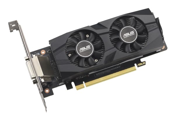 ASUS GeForce RTX 3050 LP BRK 6GB - OC Edition - grafikkort - GF RTX 3050 - 6 GB GDDR6 - PCIe 4.0 - HDMI, DisplayPort, DVI