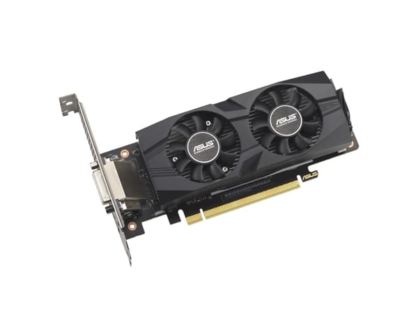 ASUS GeForce RTX 3050 LP BRK 6GB - OC Edition - grafikkort - GF RTX 3050 - 6 GB GDDR6 - PCIe 4.0 - HDMI, DisplayPort, DVI