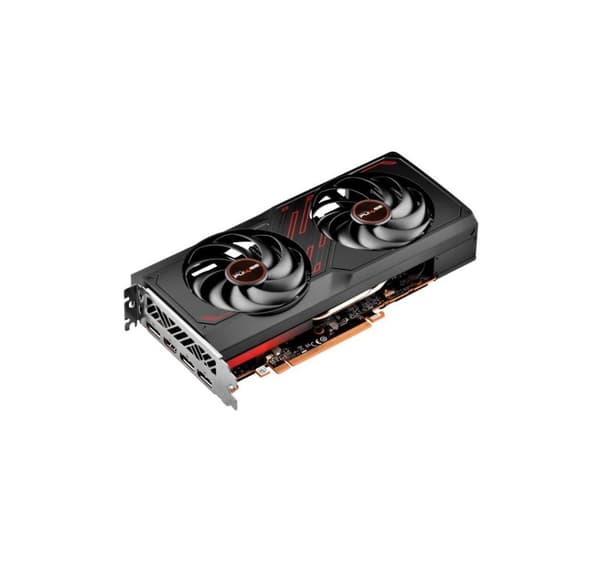Näytönohjain Sapphire AMD Radeon rx 7600 (8 gb, gddr6, 128 bittiä, pcie 4.0 8x, kaksipaikkainen tuuletin, 1xhdmi, 3xnäyttöportti)