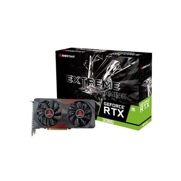 Biostar Grafikkort Rtx 3060 12gb Gddr6