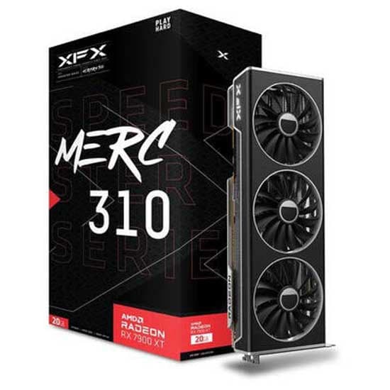 Xfx Näytönohjain Rx 7900xt 20gb Gddr6 Hopeinen