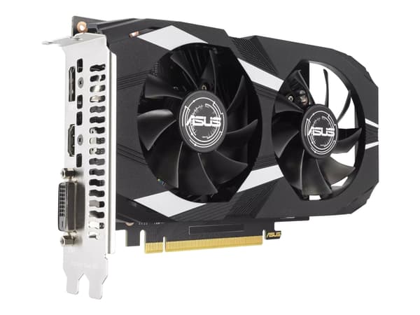 ASUS Dual GeForce RTX 3050 6GB - OC Edition - grafikkort - GF RTX 3050 - 6 GB GDDR6 - PCIe 4.0 - DVI, HDMI, DisplayPort