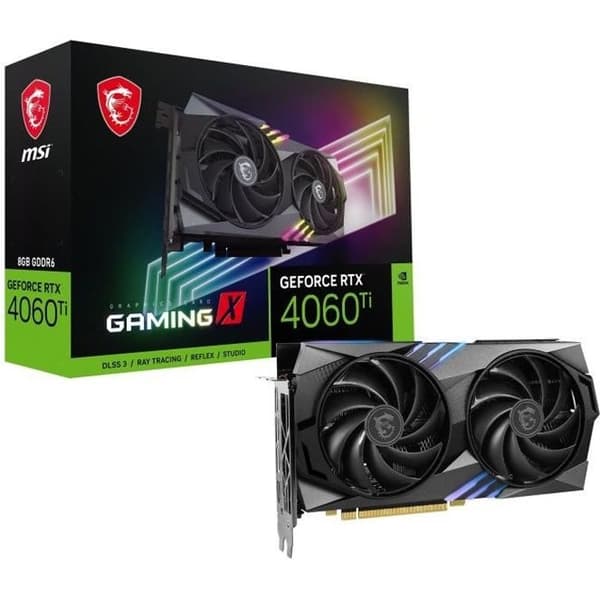 MSI GeForce RTX 4060 Ti GAMING X 8G NVIDIA 8 GB GDDR6