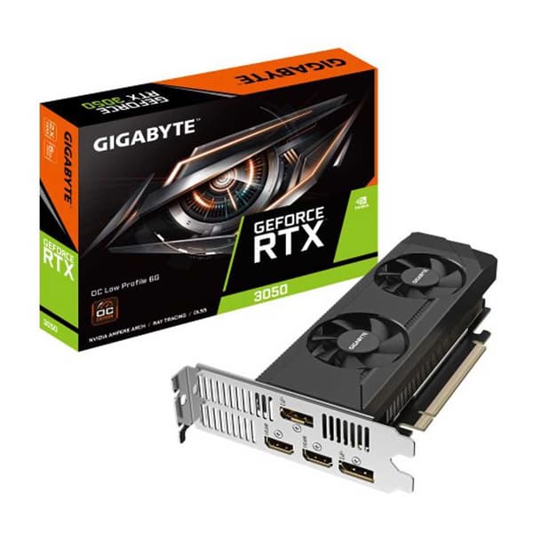 Gigabyte Grafikkort Rtx 3050 Oc Low Profile 6gb Gddr6