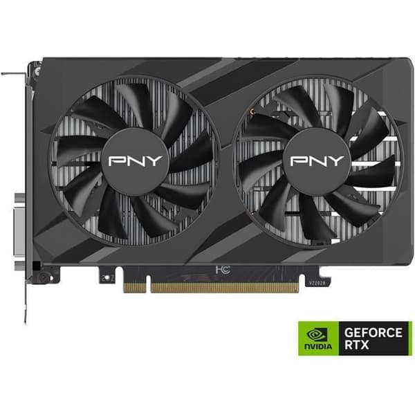 PNY - Grafikkort - GEFORCE RTX 3050 - 6GB - VERTO Dual Fan Edition