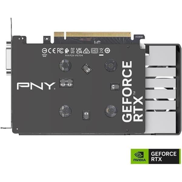 PNY - Grafikkort - GEFORCE RTX 3050 - 6GB - VERTO Dual Fan Edition musta