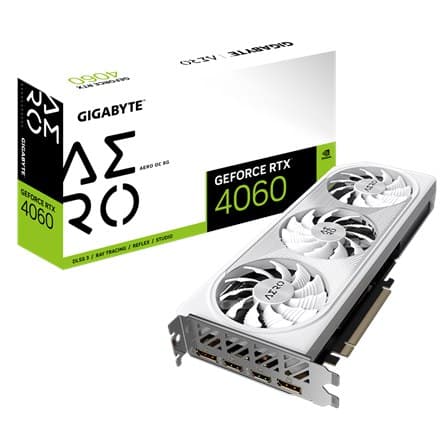 Gigabyte | GeForce RTX 4060 AERO OC 8G | NVIDIA GeForce RTX 4060 | 8 GB Vit