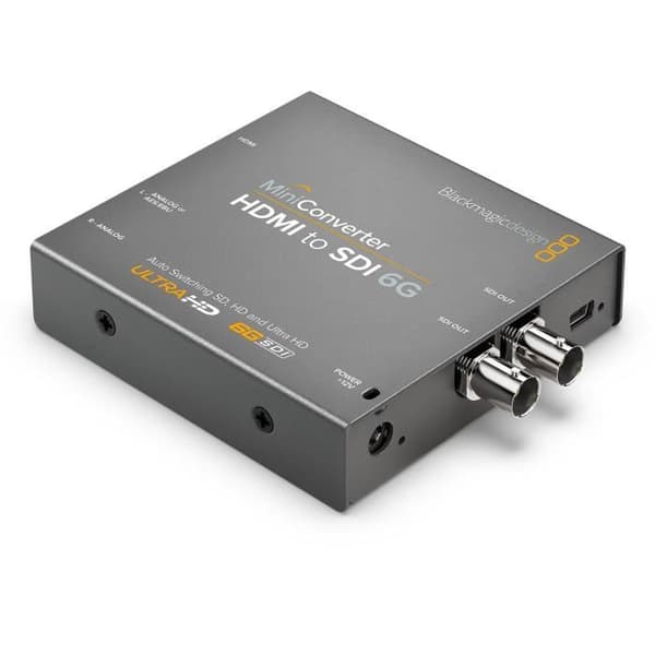 Blackmagic Design Mini Converter HDMI till SDI 6G - Mini HDMI till SDI 6G omvandlare (Kategori: Videoinspelningskort)