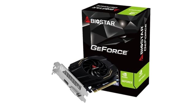 Biostar GeForce GT1030 NVIDIA GeForce GT 1030 4 GB GDDR4 Svart