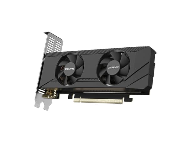 Gigabyte GeForce RTX 3050 OC 6G - Grafikkort - GF RTX 3050 - 6 GB GDDR6 - PCIe 4.0 låg profil - 2 x DisplayPort, 2 x HDMI