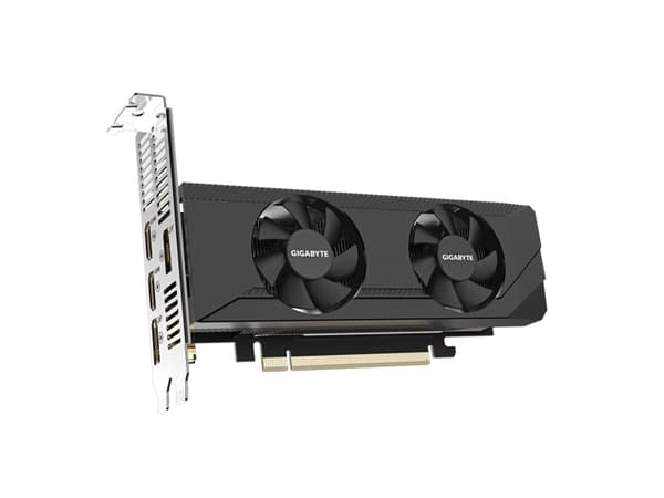 Gigabyte GeForce RTX 3050 OC 6G - Grafikkort - GF RTX 3050 - 6 GB GDDR6 - PCIe 4.0 låg profil - 2 x DisplayPort, 2 x HDMI