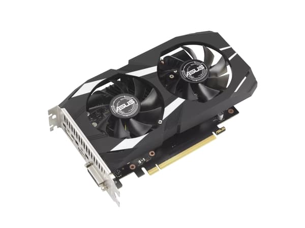 ASUS Dual GeForce RTX 3050 6GB - OC Edition - grafikkort - GF RTX 3050 - 6 GB GDDR6 - PCIe 4.0 - DVI, HDMI, DisplayPort