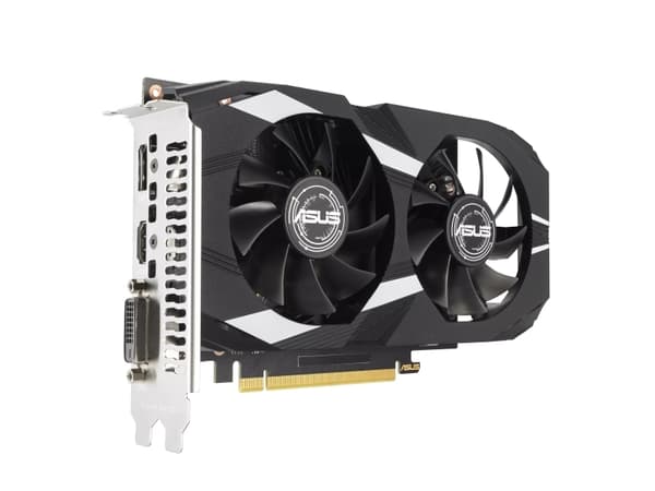 ASUS Dual GeForce RTX 3050 6GB - OC Edition - grafikkort - GF RTX 3050 - 6 GB GDDR6 - PCIe 4.0 - DVI, HDMI, DisplayPort