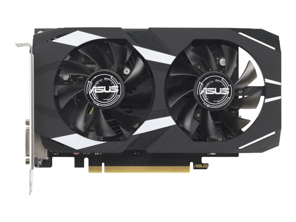 ASUS Dual GeForce RTX 3050 6GB - OC Edition - grafikkort - GF RTX 3050 - 6 GB GDDR6 - PCIe 4.0 - DVI, HDMI, DisplayPort Svart