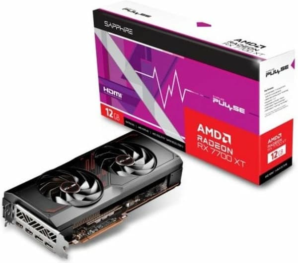 Grafikkort Sapphire AMD RADEON RX 7700 XT 12GB RAM 12GB GDDR6