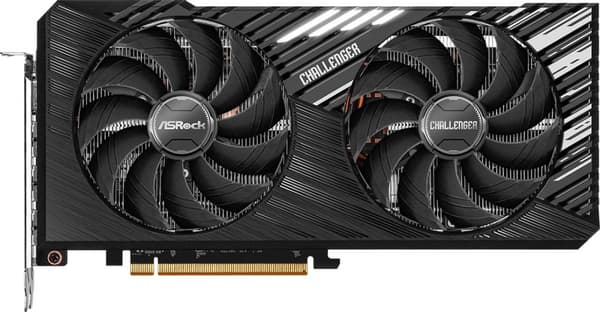 ASRock Challenger Radeon RX 7700 XT 12GB OC - grafikkort - Radeon RX 7700 XT - 12 GB GDDR6 - Svart