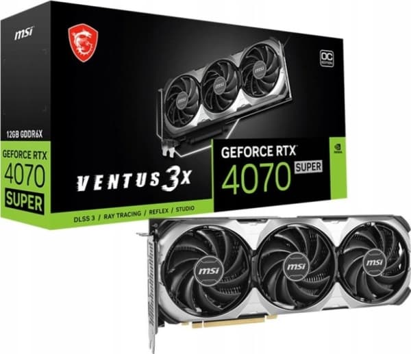 MSI - Grafikkort GDDR6X - PCIe 4.0 - HDMI, 3 x DisplayPort