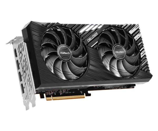 ASRock Challenger Radeon RX 7700 XT 12GB OC - Grafikkort - Radeon RX 7700 XT - 12 GB GDDR6 - PCIe 4.0 x16 - 3 x DisplayPort, HDMI - boks