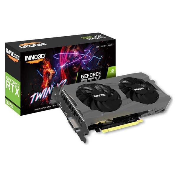 Inno3d Rtx 3050 Twin X2 6gb Gddr6 Näytönohjain